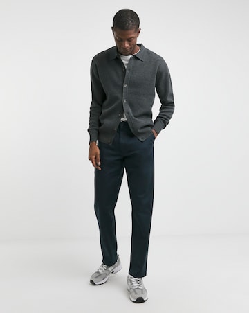 Charcoal Cotton Knitted Shirt