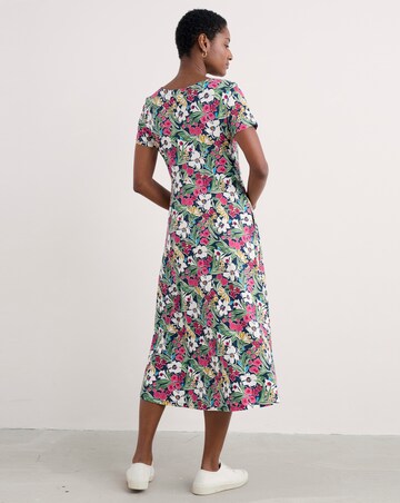 Seasalt Cornwall s/s Veronica Dress Garden Flowers Night