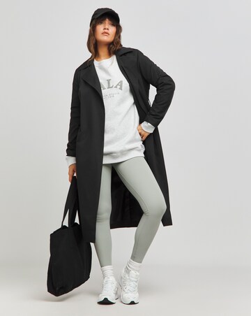 TALA Borg Logo Oversized Volley Crew Sweat