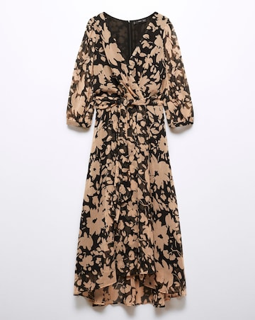 Mango Printed Midaxi Dress