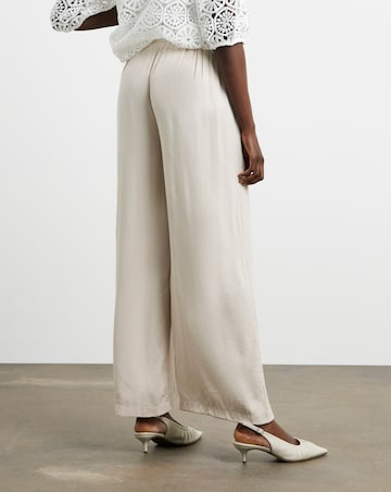 Joanna Hope Satin Wide Leg Trousers