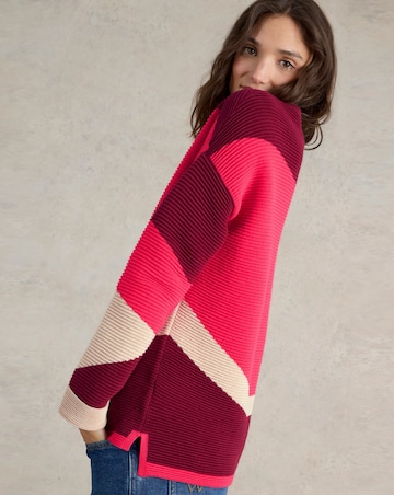 White Stuff Jana Abstract Jumper