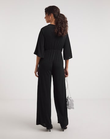 Slinky Twist Front Jumpsuit