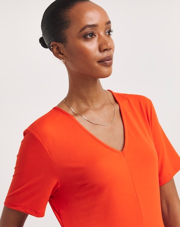 Soft Touch Jersey Assymetric Swing Dress