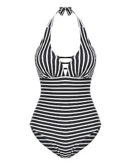 Halter Neck Padded Non Wired Swimsuit