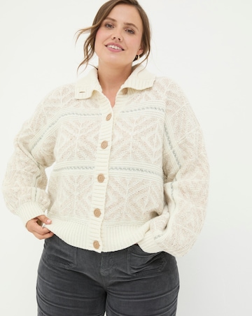 FatFace Haisley Pattern Cardigan