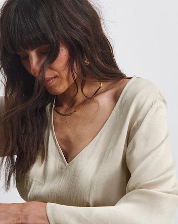 Joanna Hope Satin Blouse