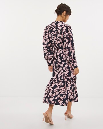 Joanna Hope Button Front Midi Dress