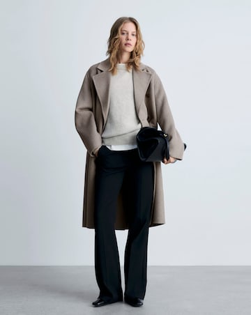 Mango Double Breasted Wool Coat