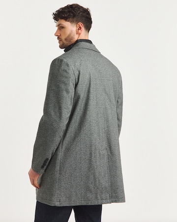Overcoat With Stitched Internal Gilet