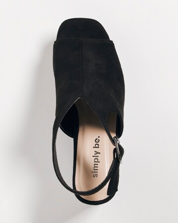 Goldie Scoop Front Shoe Boots Extra Wide EEE Fit