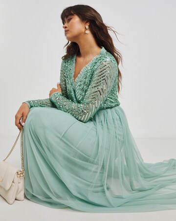 Maya Deluxe Lace Midi Dress