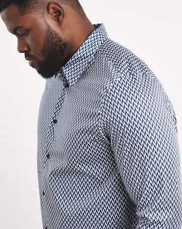 Ted Baker Laceby Geo Print Long Sleeve