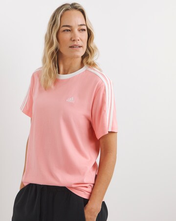 adidas 3 Stripes Boyfriend T-Shirt