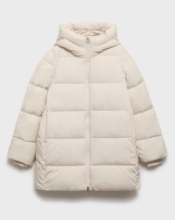 Mango Quilted Anorak Puffer with Hood