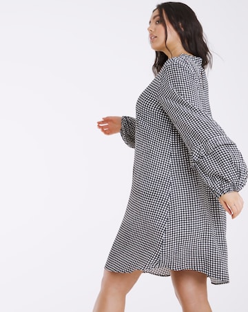 Finery London Check Rose Dress
