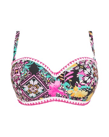 Figleaves Frida Underwired Bandeau Bikini Top