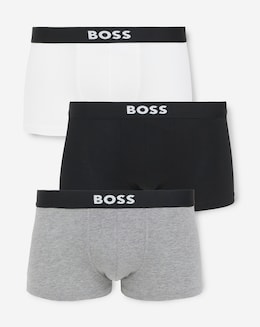BOSS 3 Pack Icon Logo Trunk - Grey