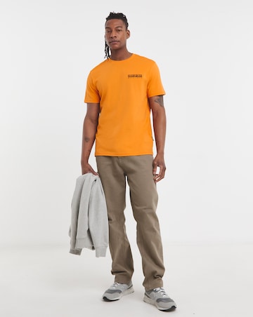 Napapijri Vignoni Back Grapic T-Shirt - Orange