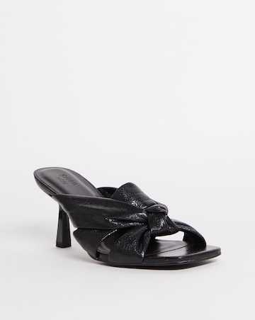 Joanna Hope Crossover Vamp Sandal Mule - Extra Wide Fit (EEE)