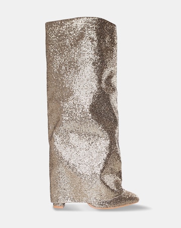 Public Desire Echo Knee High Wide E Fit