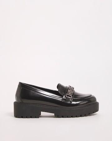 Dara Hardware Trim Loafer Shoes - Extra Wide Fit (EEE)