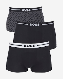 BOSS 3 Pack Bold Design Trunk - Black Multi