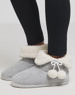 Dory Slipper Boots - Extra Wide Fit (EEE)