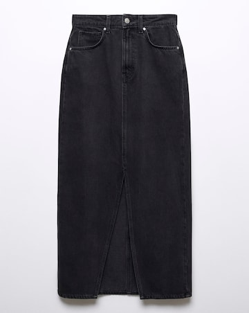 Mango Aida Denim Maxi Skirt
