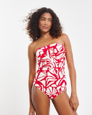 MAGISCULPT Medium Control Bandeau Swimsuit