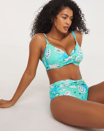 MAGISCULPT Twist Front Wired Bikini Top