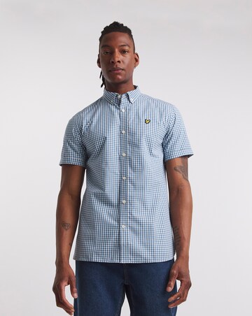 Lyle & Scott Short Sleeve Gingham Shirt