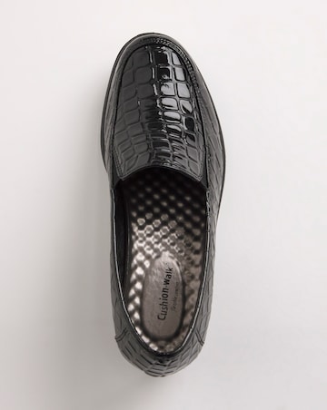 Cushion Walk Twin Gusset Loafers Wide E Fit