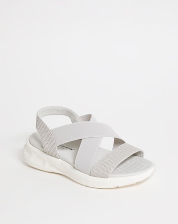 Cushion Walk Elasticated Sandal E Fit
