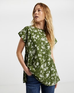 Short Sleeve Smock Top