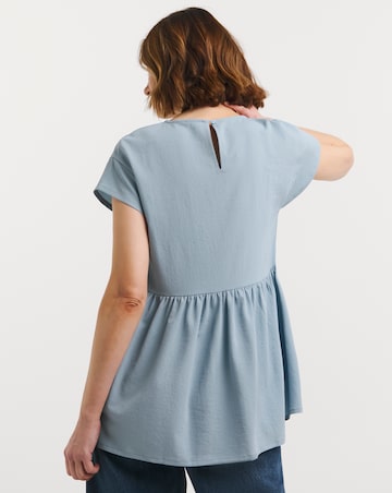 Short Sleeve Smock Top