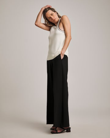 Anthology Contrast Trim Rib Vest