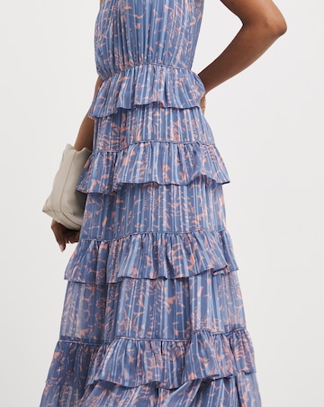 Whistles Tropical Leaves Paloma Dress