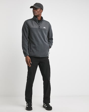 Snowdonia Charcoal 1/4 Zip Fleece