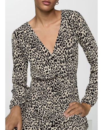 Mango Colombia V-Neck Dress