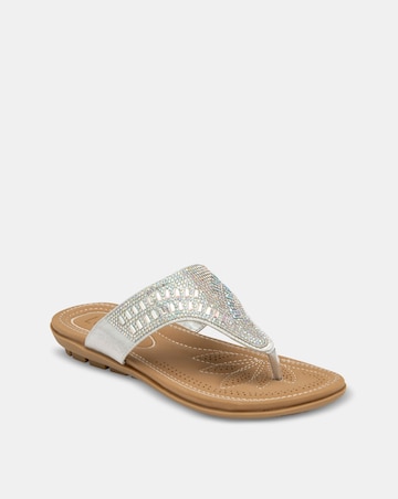 Lotus Rafaella Toe Post Sandals D Fit