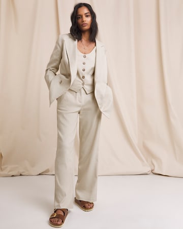 Anise Bryony Linen Wide Leg Trouser