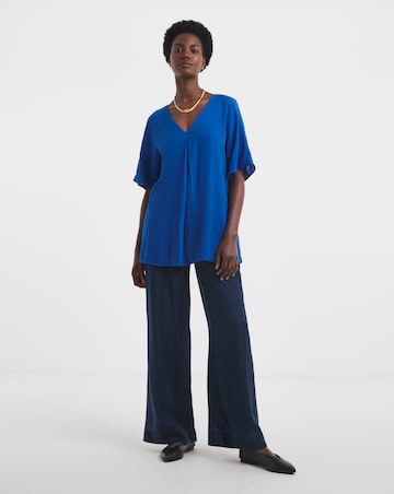 Crinkle Tunic Top