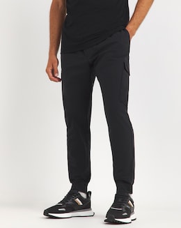 BOSS Tapered Cargo Trouser Black