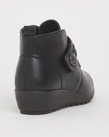 Cushion Walk Touch & Close Ankle Boot Extra Wide EEE Fit