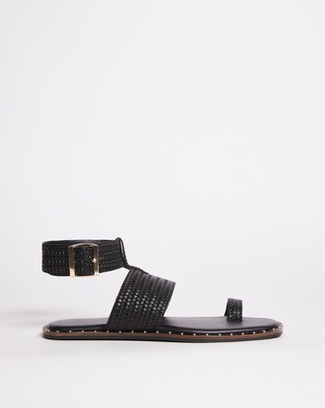 Leather Interweave Toe Ring Sandal - Extra Wide Fit (EEE)