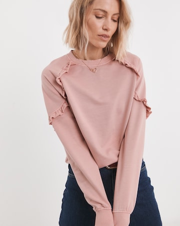 Frill Detail Sweatshirt