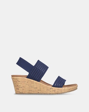 Skechers Beverlee Sheer Luck Wedge Sandals