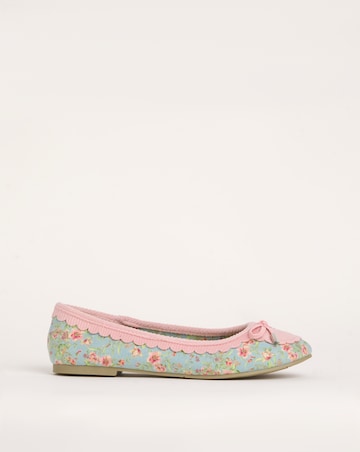 Joe Browns Ballerina Pumps Extra Wide Fit