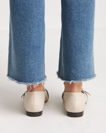 Anthology Meadow Leather Buckle Ballerina Extra Wide EEE Fit